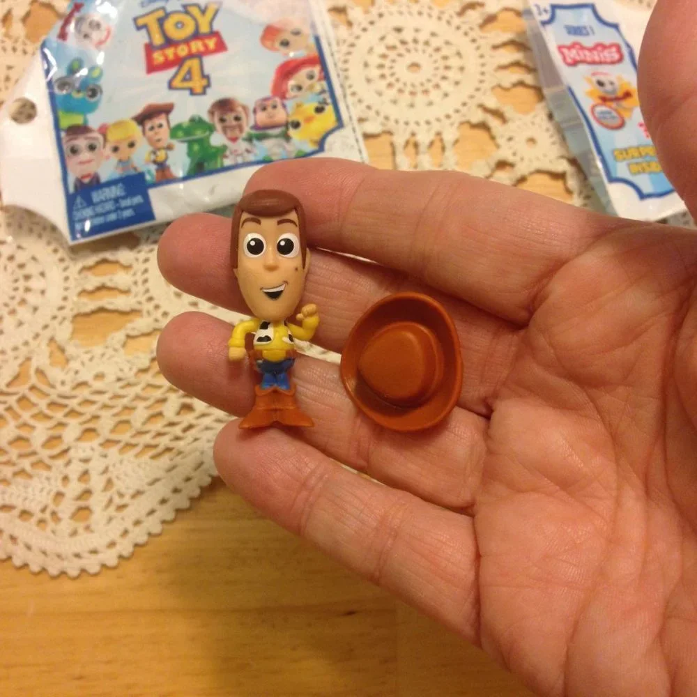 Toy Story 4 Series 1 Minis, two pieces, new, removed from packaging